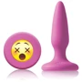 NSNovelties Mojis Plug #WTF пробка анальная 7x2 см, розовый