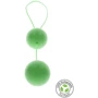 Вагінальні кульки Fuck Green Sphere Balls Green: Наявність вібрації  Нет