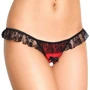 Жіночі стрінги SoftLine - G-String 2417 (black/red)