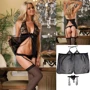 Эротический комплект NDS 5079-3 Black M/L (22035): Узор Однотонный