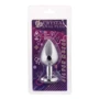 Анальний корок CRYSTAL Silver Heart Ruby, M: Для кого Унисекс
