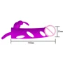 Насадка на член LYBAILE Pretty Love 5.5 "Vibrating Penis Sleeve Purple: Наличие вибрации Есть