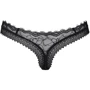 Трусики Obsessive Medilla thong M/L: Узор Однотонный
