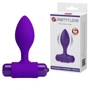 Анальний затор Pretty Love Vibra Butt Plug Purple фото 7