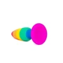 Анальная пробка Wooomy Hiperloo Silicone Rainbow Plug L: Для кого Унисекс