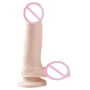 Фаллоимитатор Basix 6" SC Dong, 15х4 см