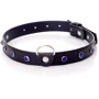 Ошейник с кристаллами Fetish Boss Series - Collar Navy Blue Crystal (BS3300118)