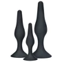 Набір анальних пробок Curvy Companions Kit 3Pcs: Для кого унісекс