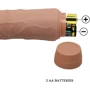 Вибратор Barbara Jeff Vibrator Flesh: Тип управления Поворотное реле