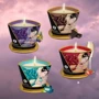 Масажна свічка Shunga MASSAGE CANDLE - Island Blossoms (170 мл): Ефект Зігріваючий