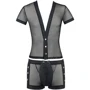 Спокусливий комплект Passion 052 SET MICHAEL black L/XL: Матеріал Полиэстер