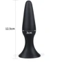 Анальний затор LoveToy Lure Me Butt Plug L Black фото 6