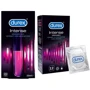Акційний набір для закоханих Durex Презервативи латексні зі змазкою Intense Orgasmic № 12 + Інтимний гель-змазка, INTENSE ORGASMIC 10 ml: Для кого для пари
