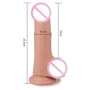 Фалоімітатор LoveToy Skinlike Soft Dong 7.5": Наявність вібрації  Нет