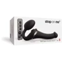 Безремневой вибрострапон с вакуумной стимуляцией Strap-On-Me MULTI ORGASM Black S фото 9