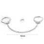 Оковы LOVETOY Metal Leg Cuffs: Цвет серебристый