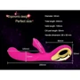 Вібромасажер для точки G Boss Series - Wibrator RABBIT G-spot, PINK: Довжина, см 10.5