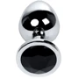 Анальная пробка с кристаллом Toyfa Metal Silver anal plug: Для кого Унисекс