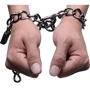 Tom of Finland Locking Chain Cuffs - металеві манжети: Виробник Tom Of Finland