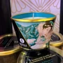 Масажна свічка Shunga MASSAGE CANDLE - Island Blossoms (170 мл): Особливості З ароматом