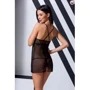 Еротична сорочка Passion Exclusive QUENTRIS CHEMISE black XXL / XXXL: Вид Комплекти