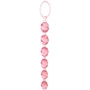 Анальные бусы California Exotic Novelties - Swirl Pleasure Beads (розовые)