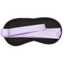Пикантные Штучки мягкая маска на глаза Purple&Black: Цвет черный