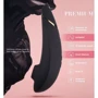 Вакуумний кліторальний стимулятор Womanizer Premium Black фото 4