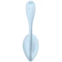 Віброяйце Satisfyer Smooth Petal Connect App Light Blue: Діаметр, см 3.9