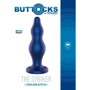 Анальная пробка Toy Joy Striker Buttplug (синий): Наличие вибрации Нет