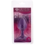 Силиконовая анальная пробка с кристаллом Purple Silicone Topaz ( размер M ): Для кого Унисекс