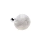 Металлическая анальная пробка с помпоном CRYSTAL S, White: Для кого Унисекс