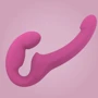 Безремневий страпон Fun Factory SHARE lite blackberry: Довжина, см 16.5