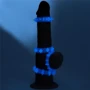 Набор из 4 эрекционных колец LoveToy Lumino Play Penis Ring фото 9