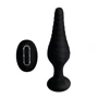 Анальная пробка Silicone Vibrating Anal Plug with Remote Control с дистанционным управлением