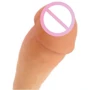 Насадка для увеличения члена Tommy Gunn Power Suction CyberSkin, 22,17x5,2 см: Материал Киберкожа