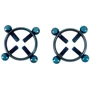 Зажимы для сосков Orion Bad Kitty Nipple Jewellery Blue