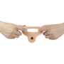Насадка для двойного проникновения LoveToy The Ultra Soft Double Vibrating 5.8": Особенности С кольцом на мошонку