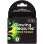 Презервативи ONE Glowing Pleasures, 3 шт