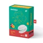 Вібратор для пар Satisfyer Double Joy White: Довжина, см 8.3