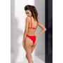 Изысканное боди Passion LORAINE BODY red XXL/XXXL: Вид Боди