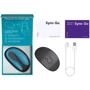 Смарт-вібратор для пар We-Vibe Sync GO Turquoise: Призначення Кліторальні