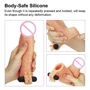 Насадка с вибрацией LoveToy Add 1.5" Vibrating Silicone Extender, Flesh: Назначение Для увеличения