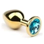 Анальна пробка, Gold Topaz, M