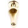 Анальная пробка с кристаллом BOSS of TOYS Boss Series - Jewellery Gold BUTT PLUG Clear, BS6400066: Для кого Унисекс