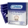 Презервативи латексні з силіконоваю змазкою Contex №3 Extra Sensation