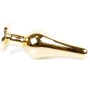 Анальная пробка с кристаллом BOSS of TOYS Boss Series - Jewellery Gold BUTT PLUG Clear, BS6400066: Наличие вибрации Нет