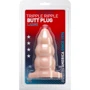 Анальна пробка Tripple Ripple Butt Plug Large, 11.6x6 см, тілесний: Для кого унісекс