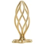 Анальная пробка LOCKINK Sevanda Hollow Spiral Golden Metal Anal Plug - L size