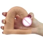 Насадка для подвійного проникнення LoveToy The Ultra Soft Double 6.25": Наявність вібрації немає